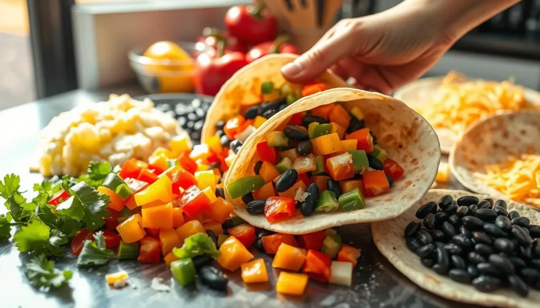 How to Prep High Protein Breakfast Burritos Recipe?