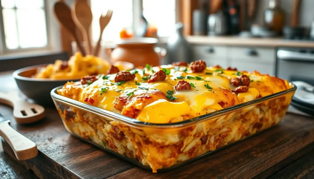 How to Make Pioneer Woman Hashbrown Breakfast Casserole!