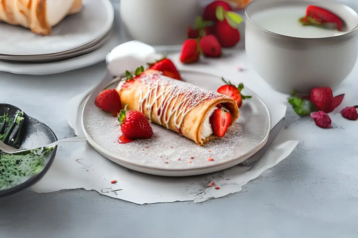 Irresistible Strawberry Cheesecake Chimichangas