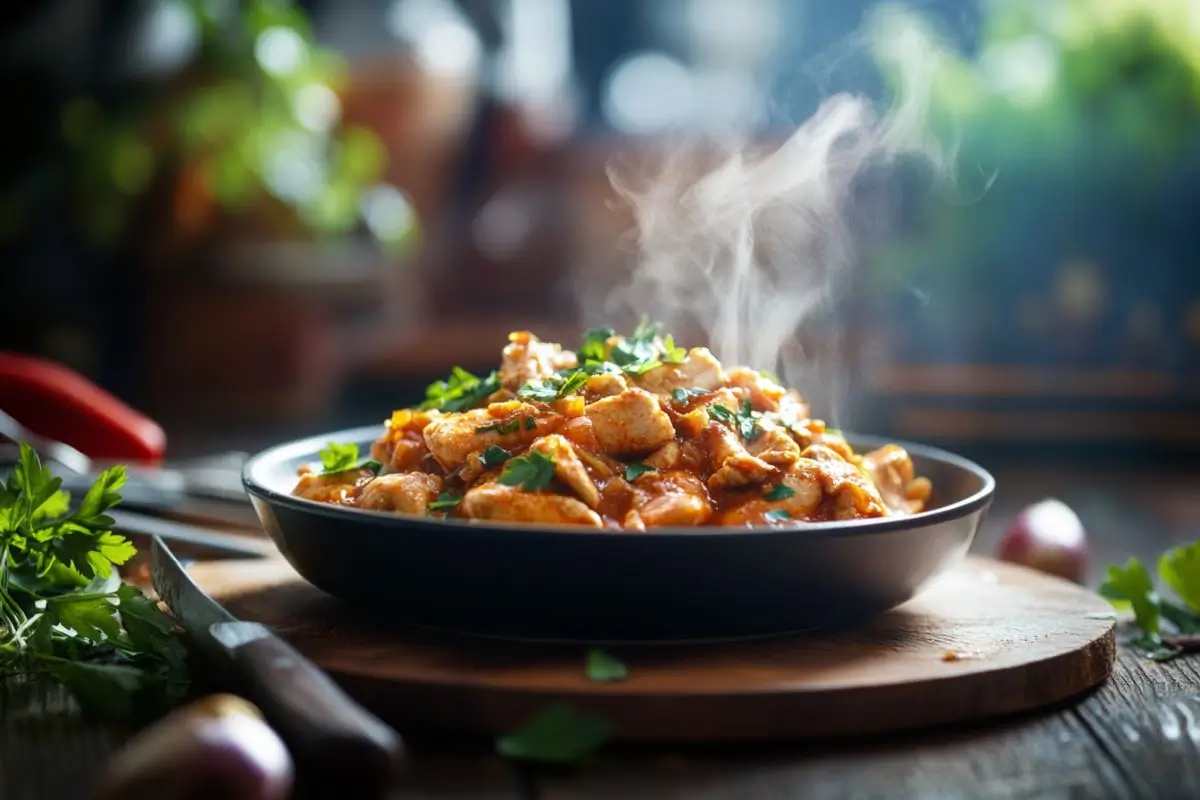 Ingredients for Smothered Chicken recipe