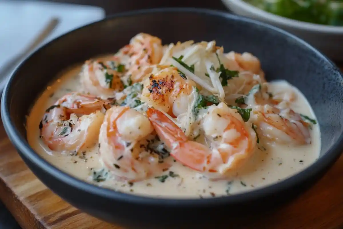 How to Make Creamy Garlic Prawns