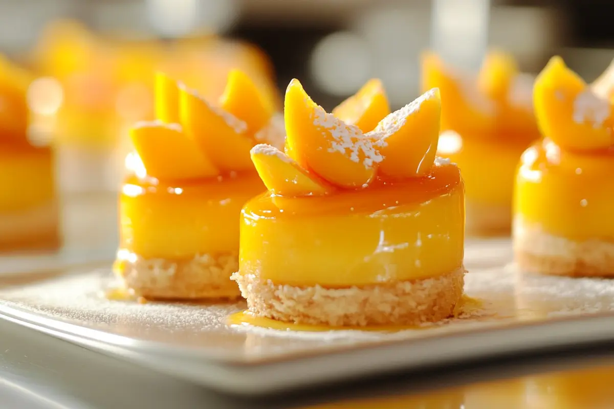 Irresistible Mango Cheesecake Delights
