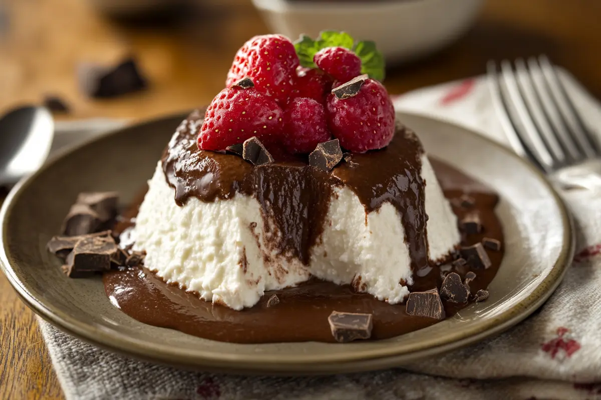 Protein-Packed Chocolate Cottage Cheese Pudding